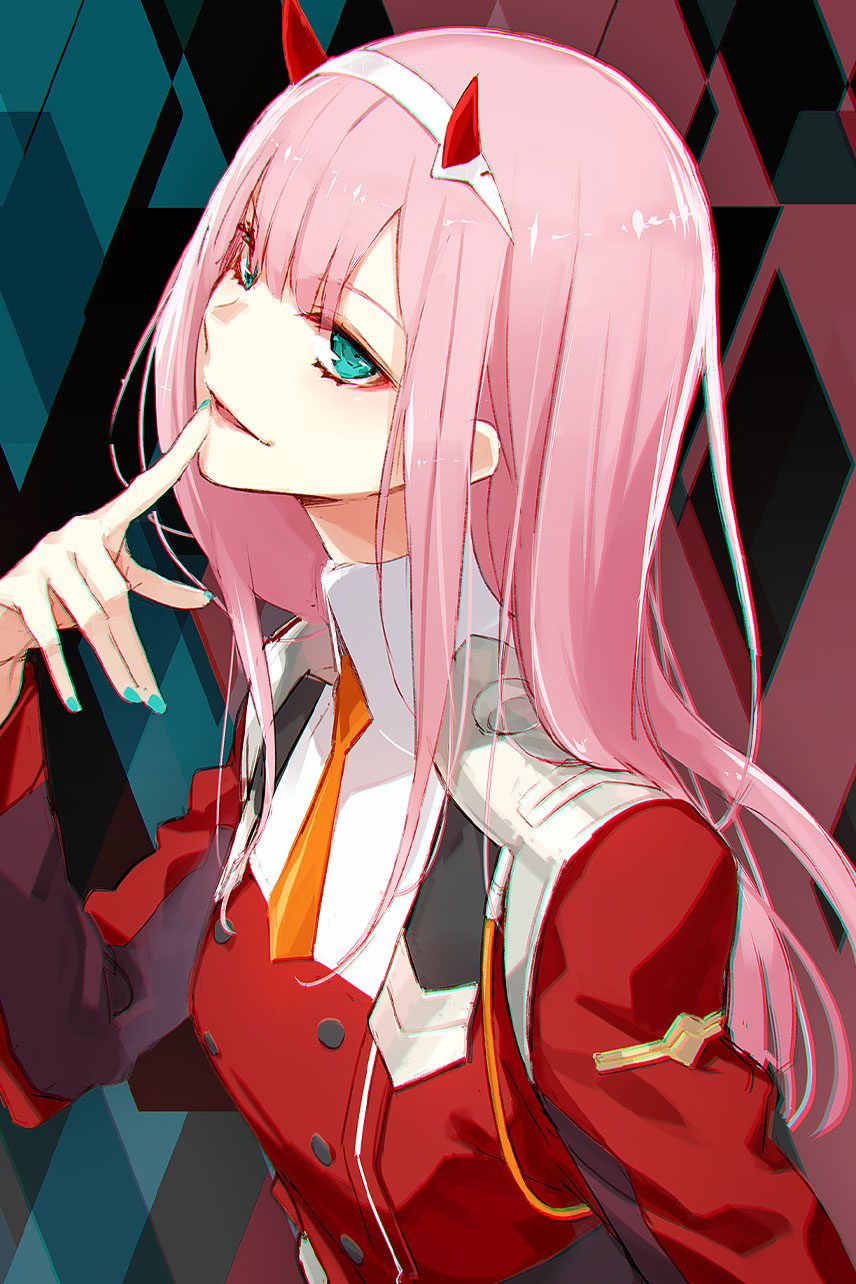 Zero Two Poster Ver2 - Anime Posters (animeposters.net)