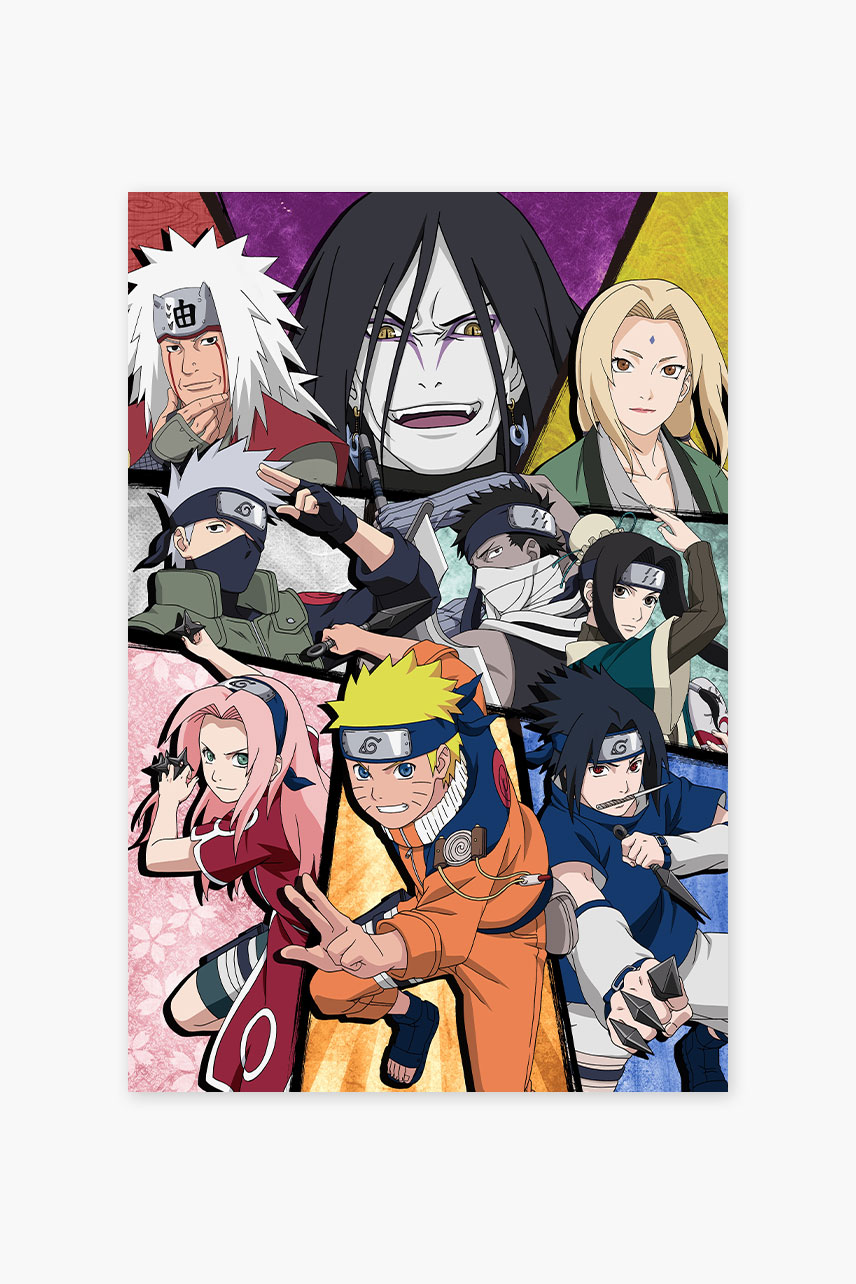 Naruto Characters Poster (24x36)