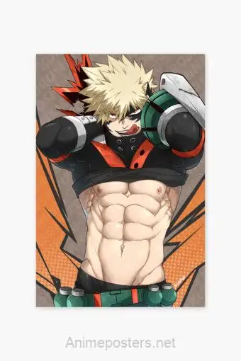 Bakugou Katsuki Poster