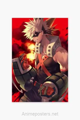 Bakugou Katsuki Poster Ver4