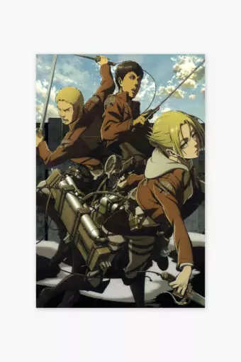 Attack On Titan Season 1 Poster Ver1